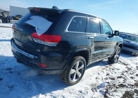 2015 Jeep Grand Cherokee Overland из США, поврежденный, VIN 1C4RJFCG3FC726748